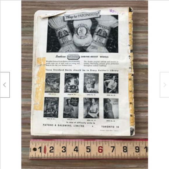 1940s Baby Styles by Beehive #41 Knitting Pattern Book Infant Layette Clothing - Picture 6 of 6